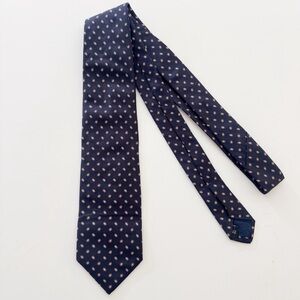 Windsor for Tom James Navy Silk Tie